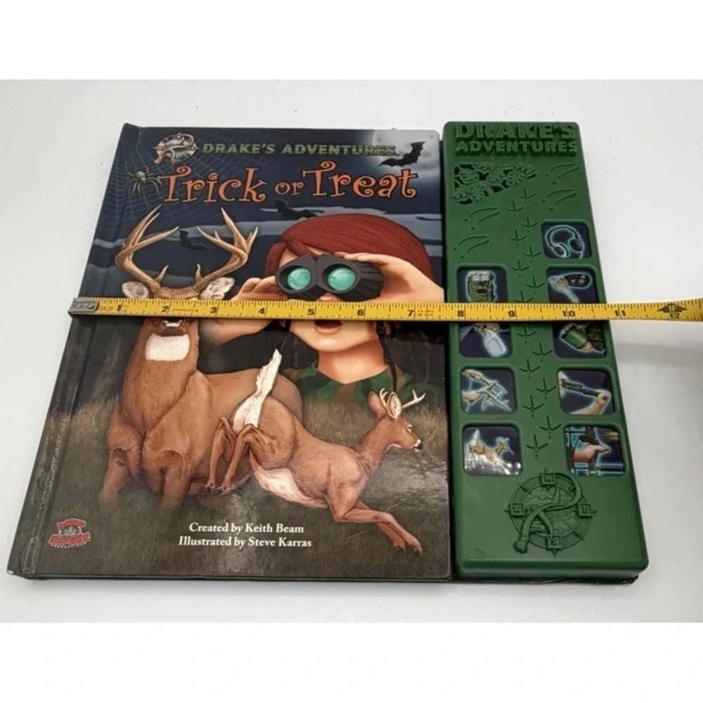 Drake's Adventures Trick or Treat by Keith Beam 2015 Buttons Sounds Book WORKS